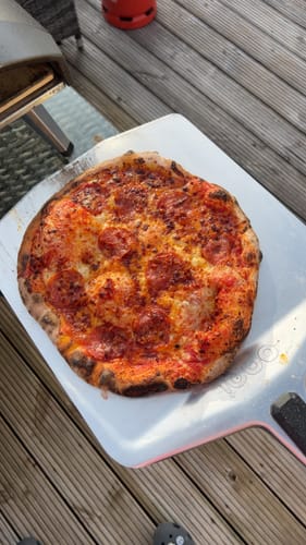 Customer photo review of Sourdough Pizza Dough Balls