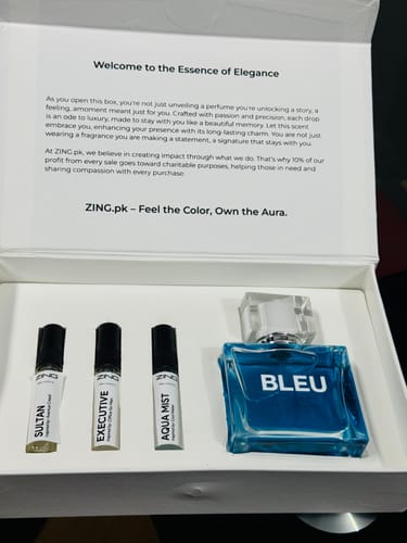 Customer photo review of Bleu De Zing – Improved Version