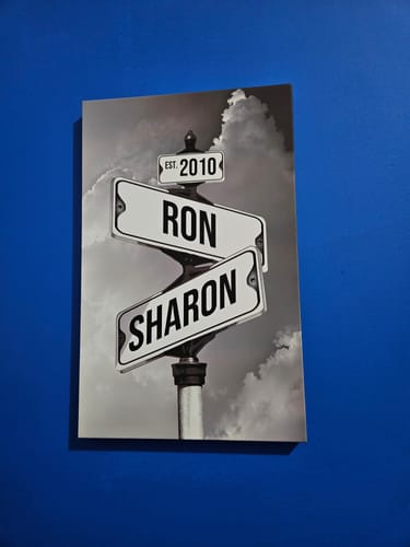 Customer photo review of COUPLES DATE OF LOVE by Cstm Canvas