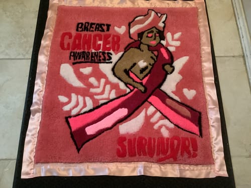 Customer photo review of Tufting Starter Kit (2 Machines)