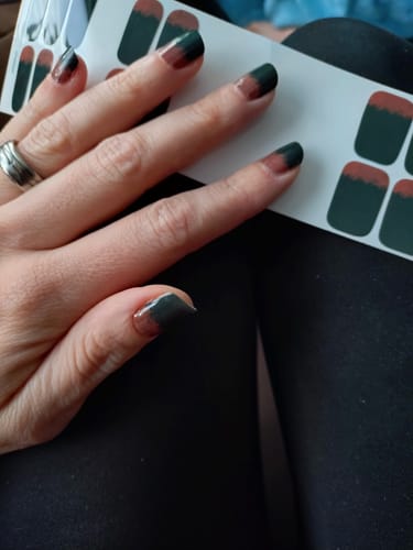 Kundenbewertung mit Foto zu Painted Ombré