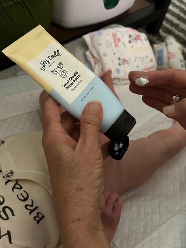 Customer photo review of Sweet Cheeks Diaper Paste