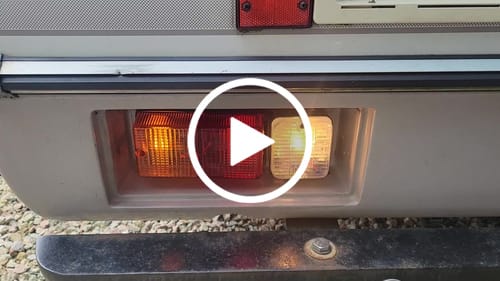 Customer video review of Rectangular Budget Rear Lights 168mm Pair