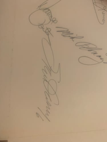 Customer photo review of Steve Garvey Autograph Signing