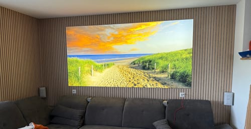 Customer photo review of Canvalight® Leuchtbild | Nordseeküste | Querformat