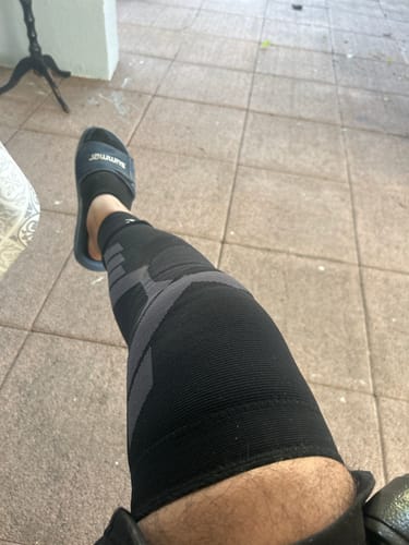 Customer photo review of Maintien de compression V2 pour Genoux et Jambes
