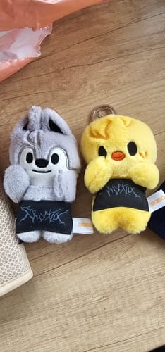 Customer photo review of Kpop Doll Magnetic Keychain