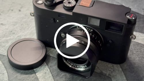 Customer video review of Square Lens Hood for Voigtlander 35mm F1.5 Aspherical (Black Aluminum)
