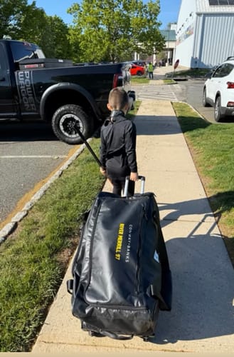 Customer photo review of Conway+Banks Hockey Bag