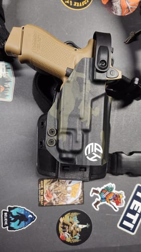 Customer photo review of Level 2 Duty Holster - Light Bearing