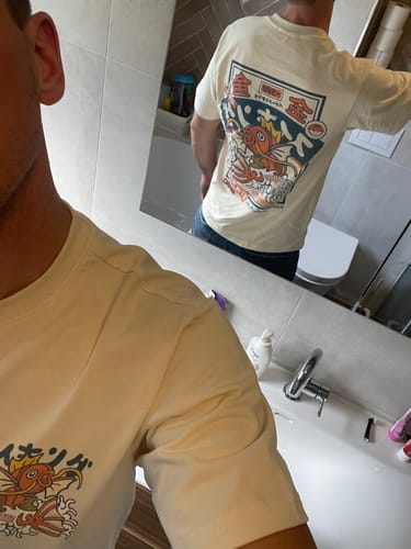 Customer photo review of Koi King T-Shirt