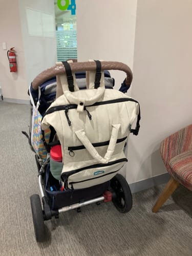 Customer photo review of Walker 25L Featherlight Travel Diaper Backpack