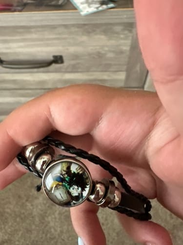 Customer photo review of Trendy Anime Adjustable Rope Bracelet