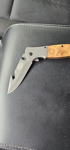 Customer photo review of HOLY GRAIL™ POCKET KNIFE