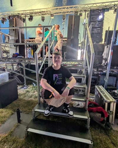 Customer photo review of Everyday tee