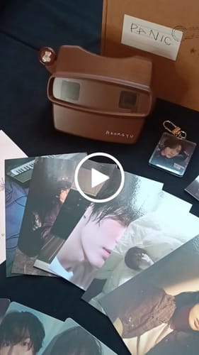 Customer video review of TXT BEOMGYU - BEOMGYU’S MIXTAPE: PANIC WEVERSE SHOP GIFT
