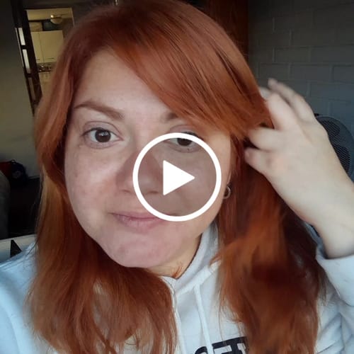 Reseña con vídeo de un cliente sobre Henna Jamila BAQ Premium - Cobrizo Intenso y Duradero 🔥 👩🏼🦰