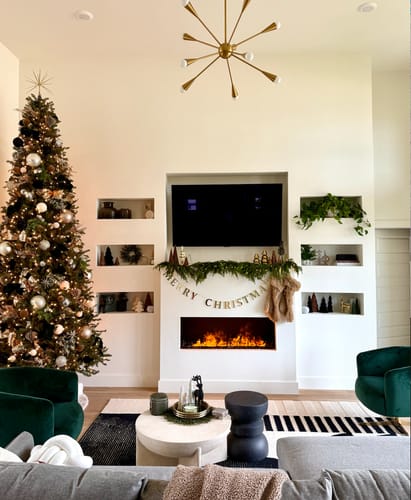 Customer photo review of Dimplex 40'' Opti-Myst Pro Built-In Electric Cassette