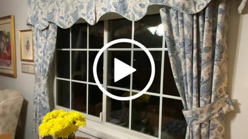 Customer video review of SmartWings Motorized Roller Shades 100% Blackout Essential