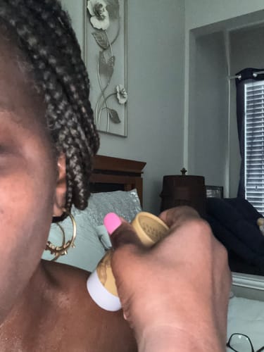 Customer photo review of Sweet Ginger Vapor Rub