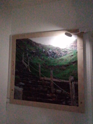 Customer photo review of Foto-Leinwand ohne Rahmen