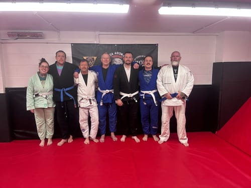 Customer photo review of WYRM Brazilian Jiu Jitsu Belt