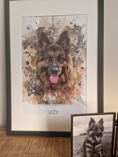Customer photo review of Waterverf Portret