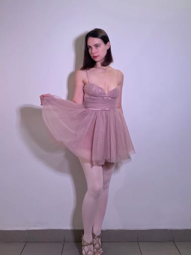 Customer photo review of Adalyn Mini Dress