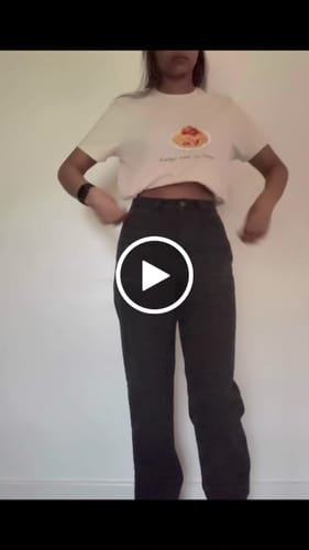 Customer video review of Ladies cropped hoodie