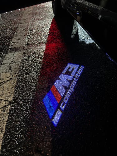 Customer photo review of BMW G SERIES DOOR LIGHTS