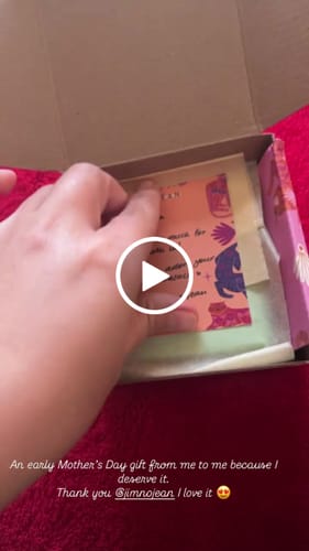 Customer video review of Teeny Letter Pendant