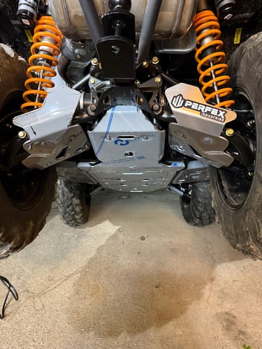 Customer photo review of Full Skid Plate Kit — Can-Am Outlander 850/1000R (2025+)