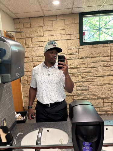 Customer photo review of Cosmic Sprinkle - White