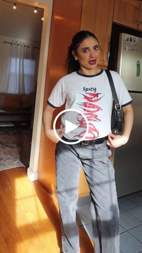 Customer video review of Men's fitted ringer t-shirt