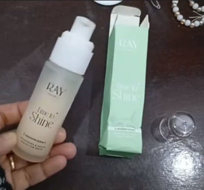 Customer photo review of Time To Shine (Under Arm Serum)