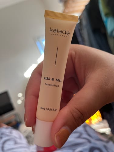 Customer photo review of Kiss & Tell Lip Balm