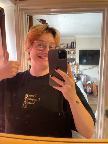 Customer photo review of Unisex t-shirt