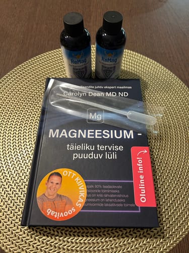 Customer photo review of ReMag® Liquid Magnesium, 120ml (toidulisand magneesiumiga)