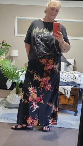 Vaubell T. review of Bias Cut Skirt | Senorita Rose image 1 out of 1