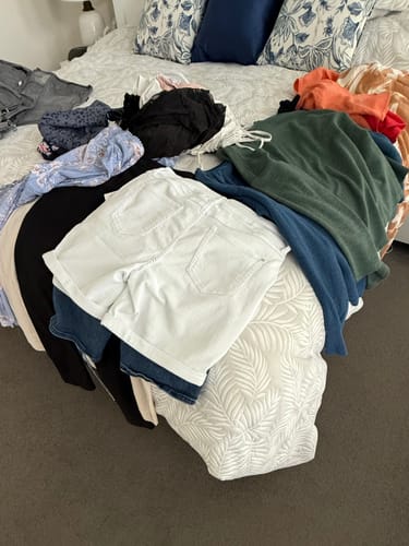 Customer photo review of Bagsmart Compression Packing Cubes