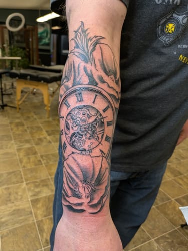 Customer photo review of Alpha Tattoo Oil