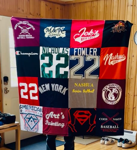 Customer photo review of Original Blanquilt™ / T Shirt Quilts