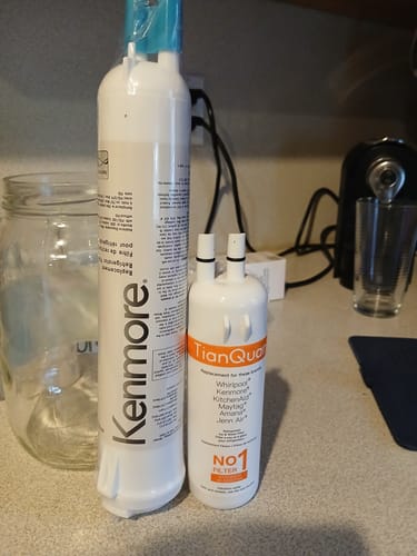 Customer photo review of Kenmore 9083 Replacement Refrigerator Water Filter