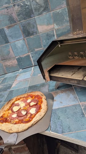 Customer photo review of Sourdough Pizza Bases