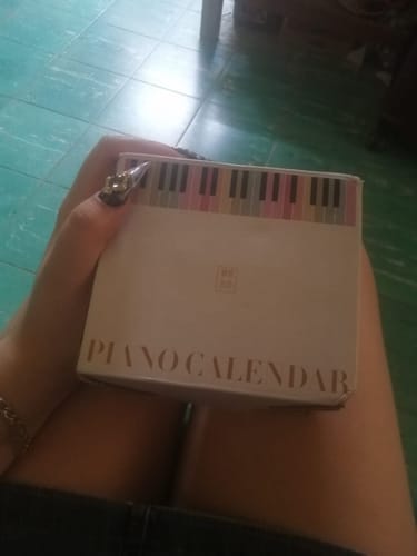 Customer photo review of BTS Piano Calendar 2025