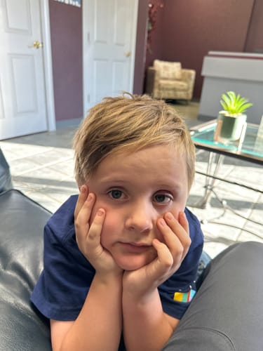 Customer photo review of (Almost Out of Stock) Hair Styling Powder