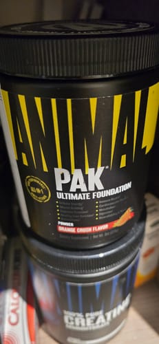 Customer photo review of Animal Pak Powder Multivitaminico