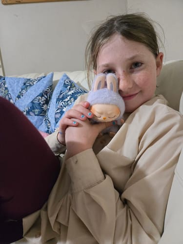 Customer photo review of POP MART The Monsters Have a Seat Series Plush Pendant Blind Box