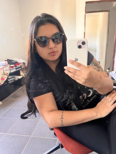 Customer photo review of Óculos 2 em 1 Solara Anti Luz Azul e Proteção UV - Clip On