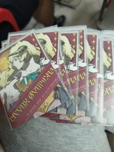 Customer photo review of Custom Card Sleeves